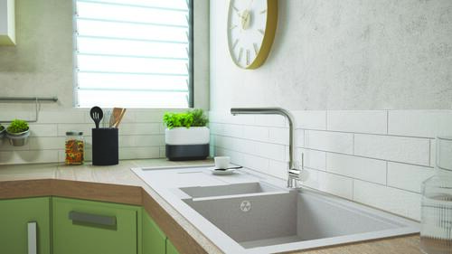 Mitigeur d'évier bec haut Ori'O - ROLF